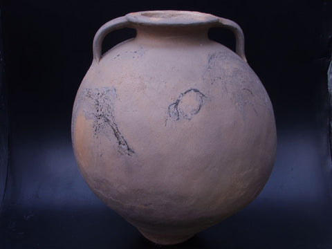 Keramik Amphore Handwerks-Unikat für den Garten