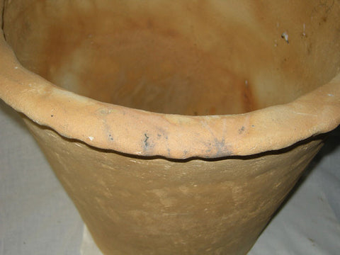 Keramik Pflanztopf Handwerks-Unikat aus dem Holzbrennofen