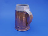Steinzeug-Bierkrug Maßkrug 1 Liter Geschnitten